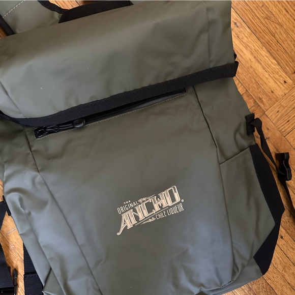 NWT! Ancho Chile Liqueur | ROLL-TOP WATER RESISTANT 22L BACKPACK - Picture 2 of 10